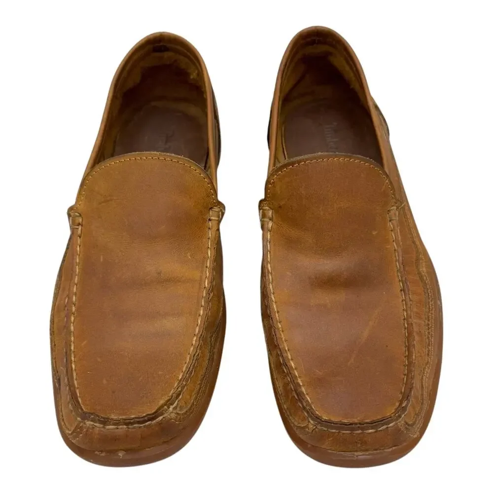 Timberland Odelay Venetian Slip-On Moc-Toe Leather Loafers Men 9